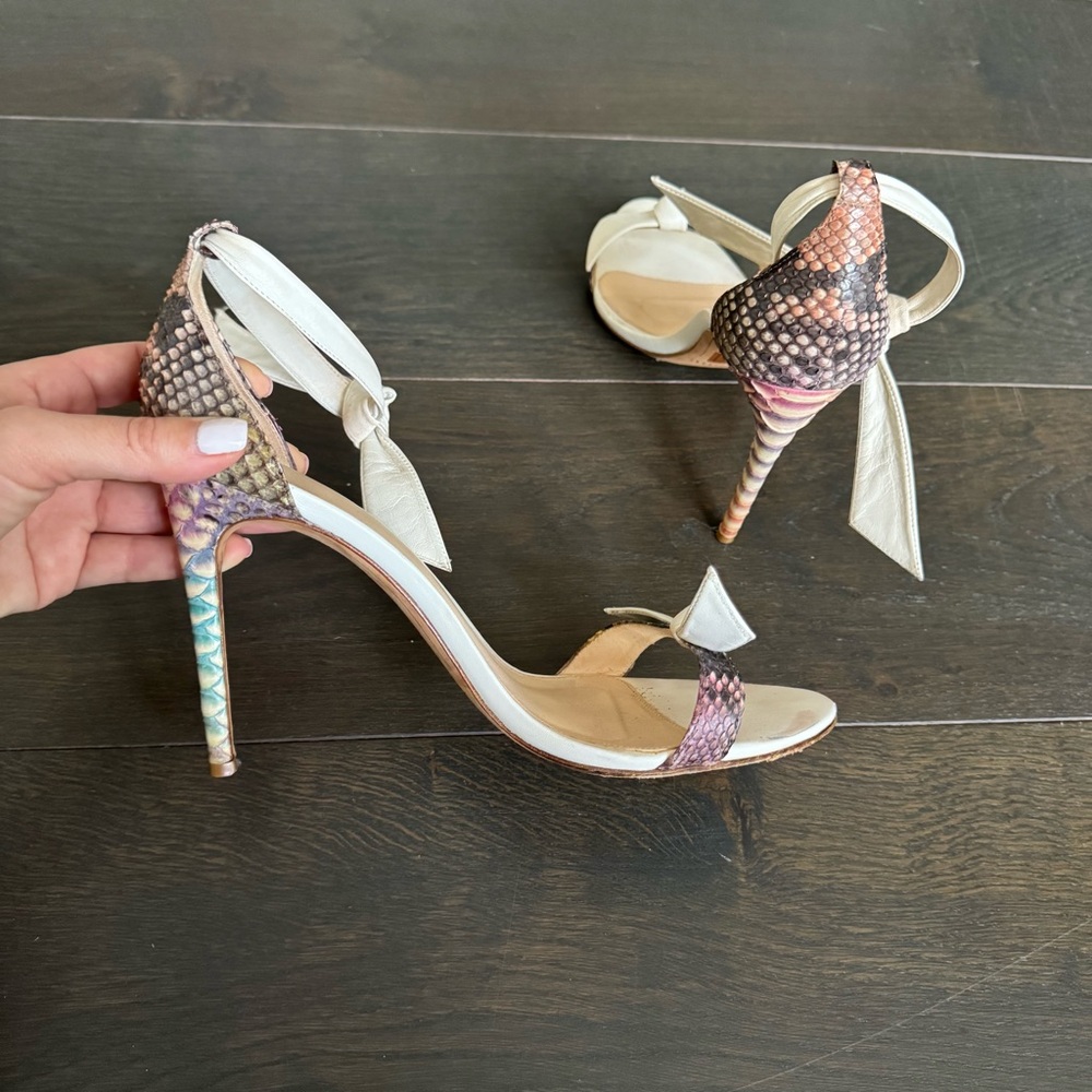 Alexandre Birman Cream Heels - Picture 6 of 6